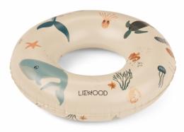 Liewood Baloo Schwimmring Sea creatures sandy mix